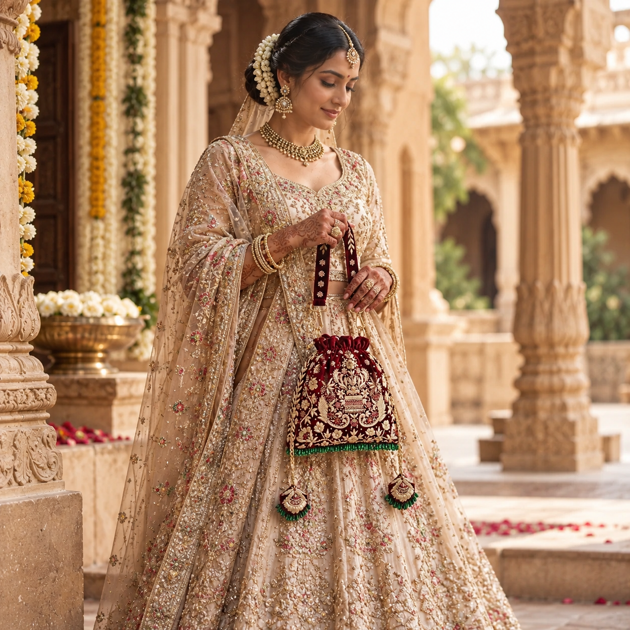 Styling Wine & Gold: The Ultimate Bridal Color Palette